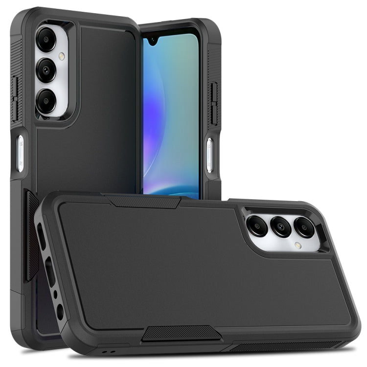 For Samsung Galaxy A05s 2 in 1 PC + TPU Phone Case(Black)
