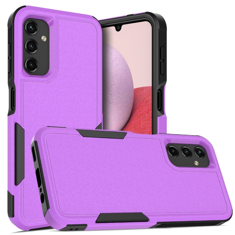 For Samsung Galaxy A14 4G / 5G 2 in 1 PC + TPU Phone Case(Purple)