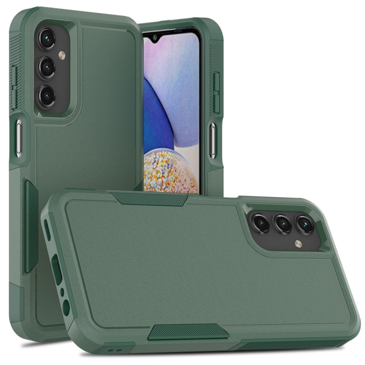 For Samsung Galaxy A15 5G 2 in 1 PC + TPU Phone Case(Dark Green)