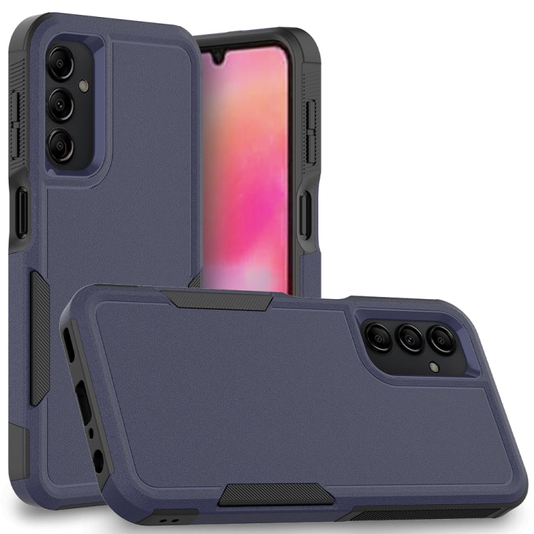 For Samsung Galaxy A24 2 in 1 PC + TPU Phone Case(Dark Blue)