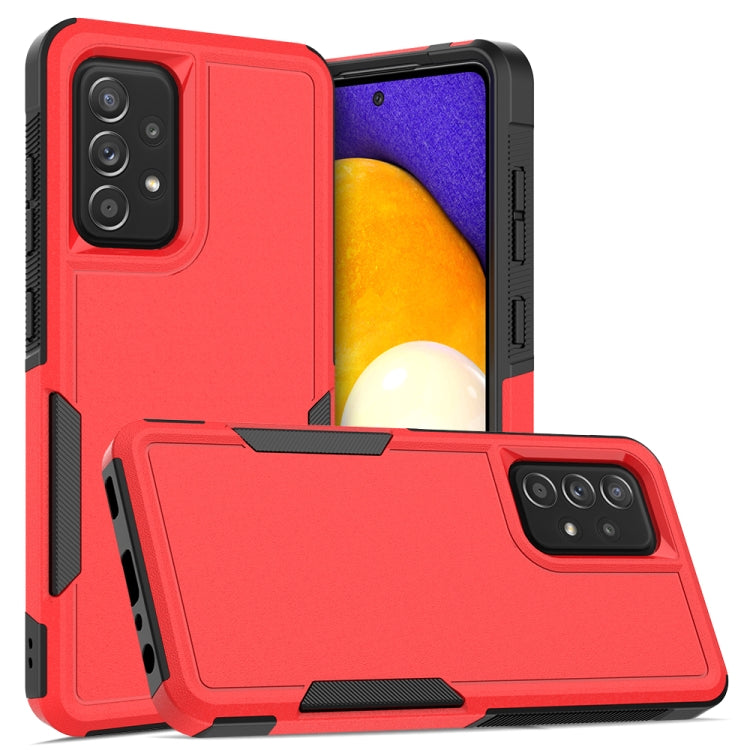 For Samsung Galaxy A52 5G 2 in 1 PC + TPU Phone Case(Red)