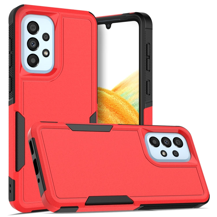 For Samsung Galaxy A33 5G 2 in 1 PC + TPU Phone Case(Red)