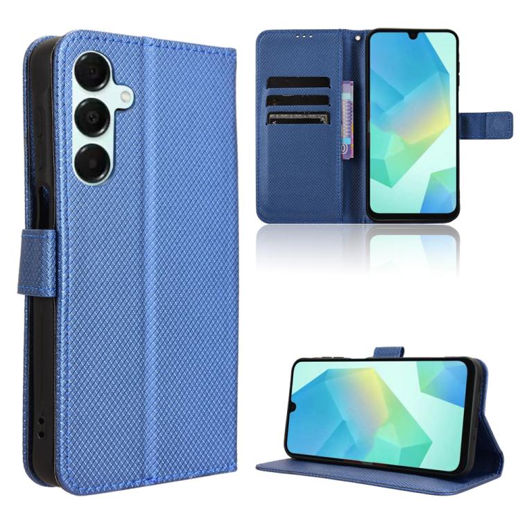 For Samsung Galaxy A16 5G Diamond Texture Leather Phone Case(Blue)