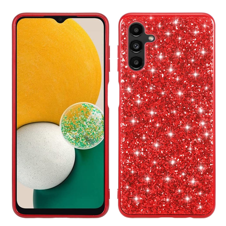 For Samsung Galaxy A15 5G Glitter Powder TPU Phone Case(Red)