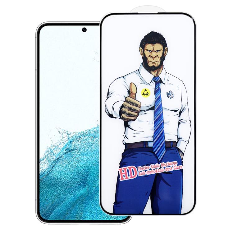 For Samsung Galaxy S22 5G Gorilla Explosion-Proof Anti-Fingerprint HD Tempered Glass Film