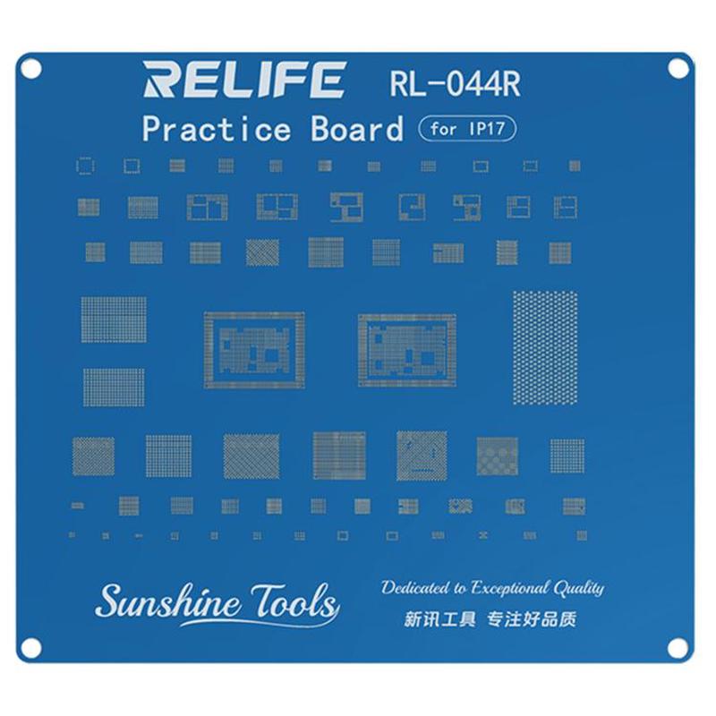 RELIFE RL-044R BGA Chip Connector Socket Welding Test Pract CE Board Compatible with iPhone 17 Series