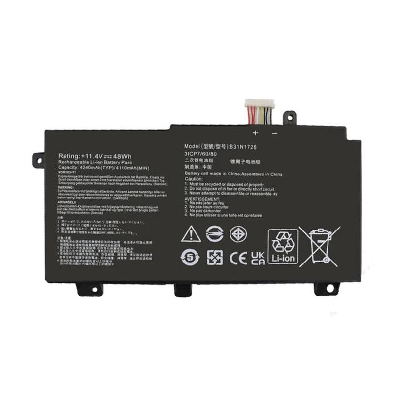 B31N1726 3600mAh Laptop Battery Replacement For ASUS TUF Gaming 5th/6th/7th/8th Generation FX80G FX86F/G