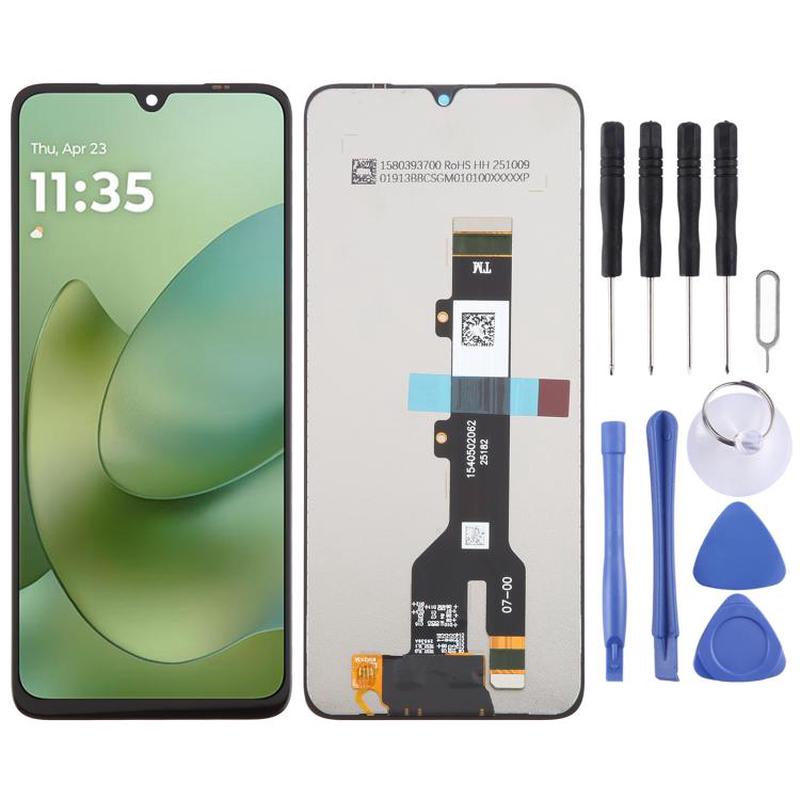 For Motorola Moto G06 OEM LCD Screen with Digitizer Full Assembly