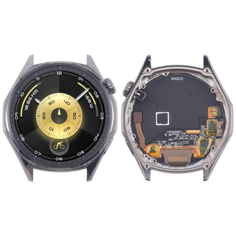 For Huawei Watch GT 6 46mm Original LCD Screen Digitizer Full Assembly with Frame (Black)