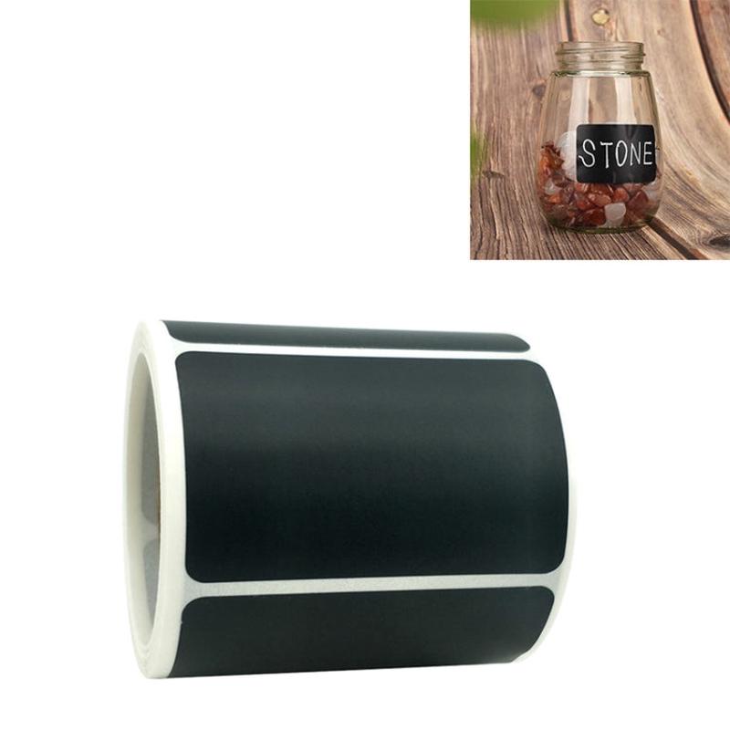 Removable Writing Chalkboard Sticker Home Kitchen Supplies Label, Size: 3.5x5.5cm(I-01)