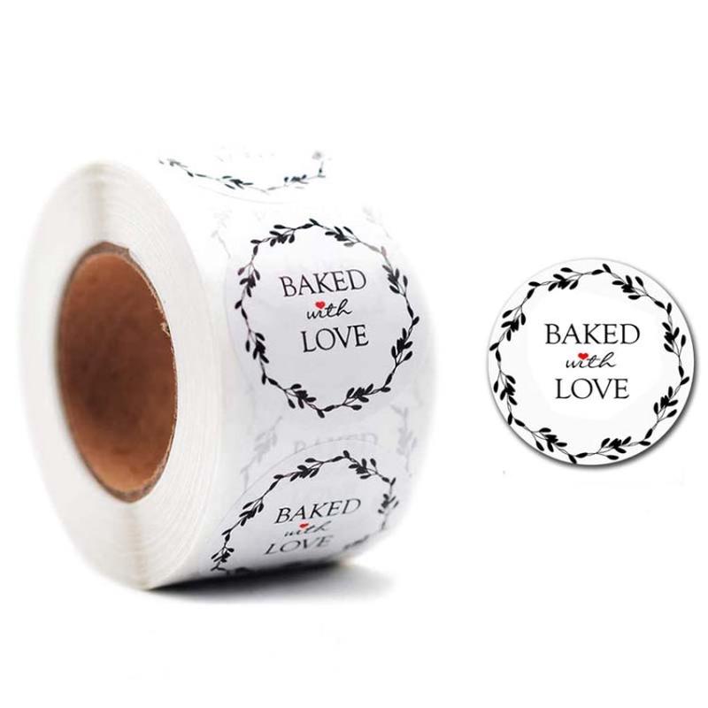 Roll Seal Stickers Thank You Stickers Wedding Decoration Stickers Label, Size: 2.5cm/1inch(A-11)