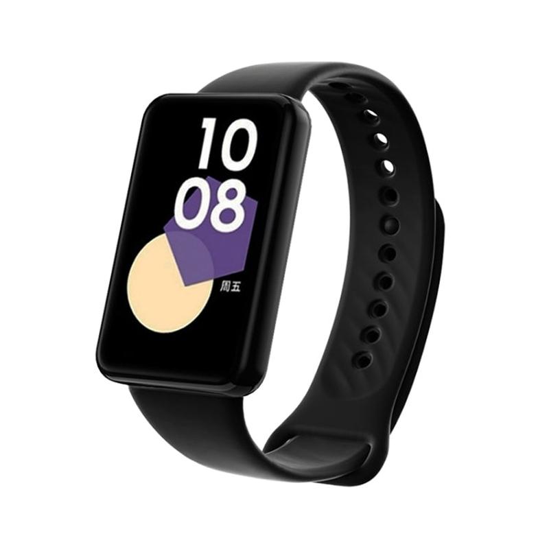 For Honor Band 9 Black Buckle TPU Watch Band(Black)