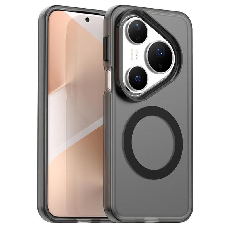 For Huawei Pura 80 Pro Candy Magsafe PC Hybrid TPU Phone Case(Black)
