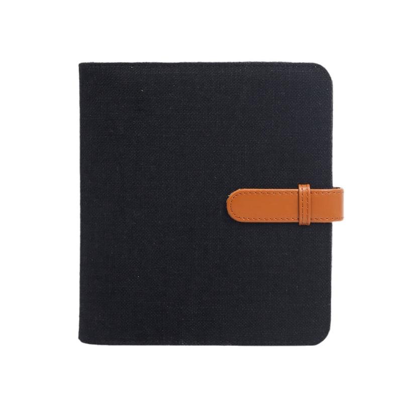 3 inch 288-photo Cotton Linen Album(Black)