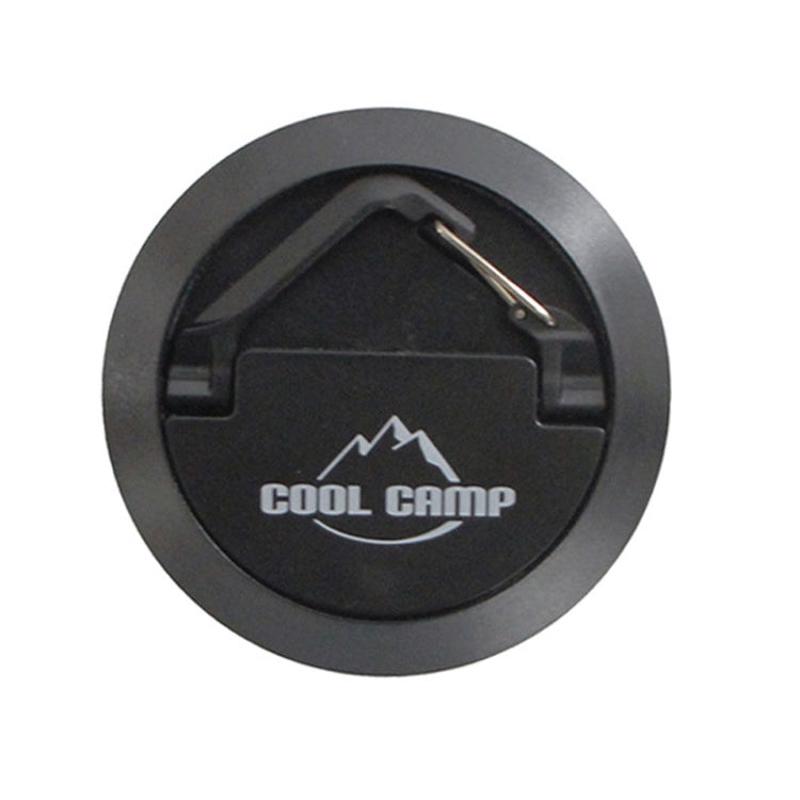 COOL CAMP CF-A208 Outdoor Open Camp Magnetic Hook Tent Skywalf Capital Camping Fixed Car Camp Light Hanging(Black)