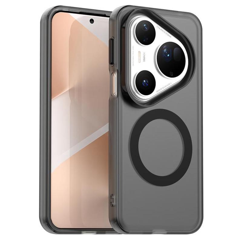 For Huawei Pura 80 Ultra Candy Magsafe PC Hybrid TPU Phone Case(Black)