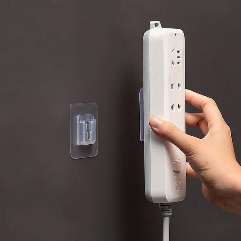 10pcs Traceless Wall Hanging Multifunction Plug-in Rack, Specification: Single