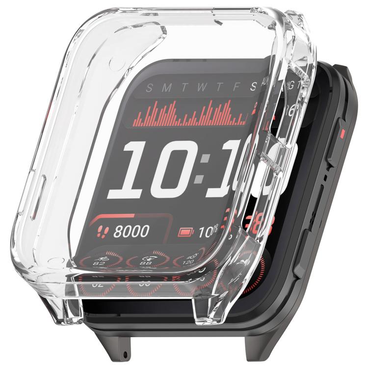 For Garmin Venu X1 All Coverage Electroplated TPU Watch Protective Cover(Transparent)