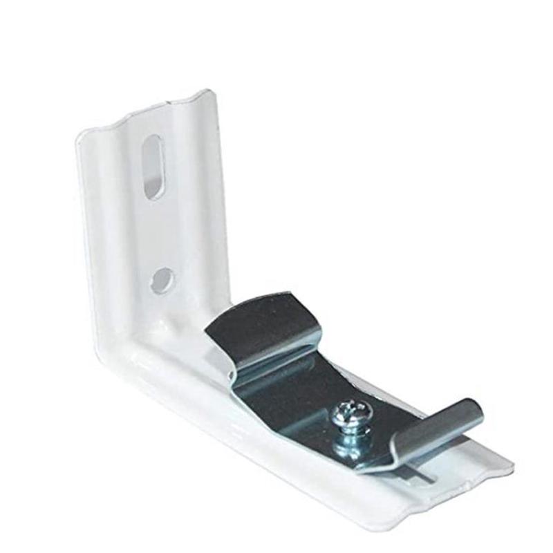 3 Inch Vertical Curtain Mounting Code Venetian Blinds Bracket(Silver)
