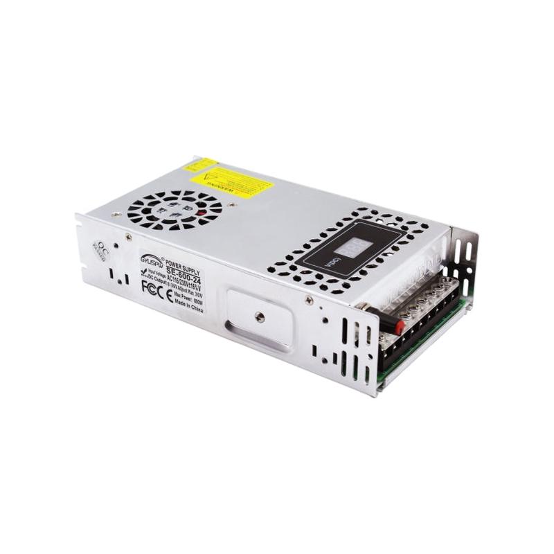 SE-600-24 DC24V 600W GYUSPW Adjustable Voltage Light Bar Regulated Switching Power Supply