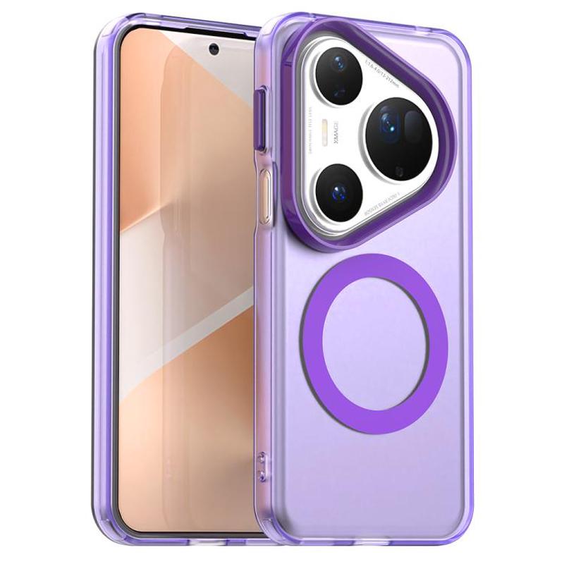 For Huawei Pura 80 Ultra Candy Magsafe PC Hybrid TPU Phone Case(Purple)