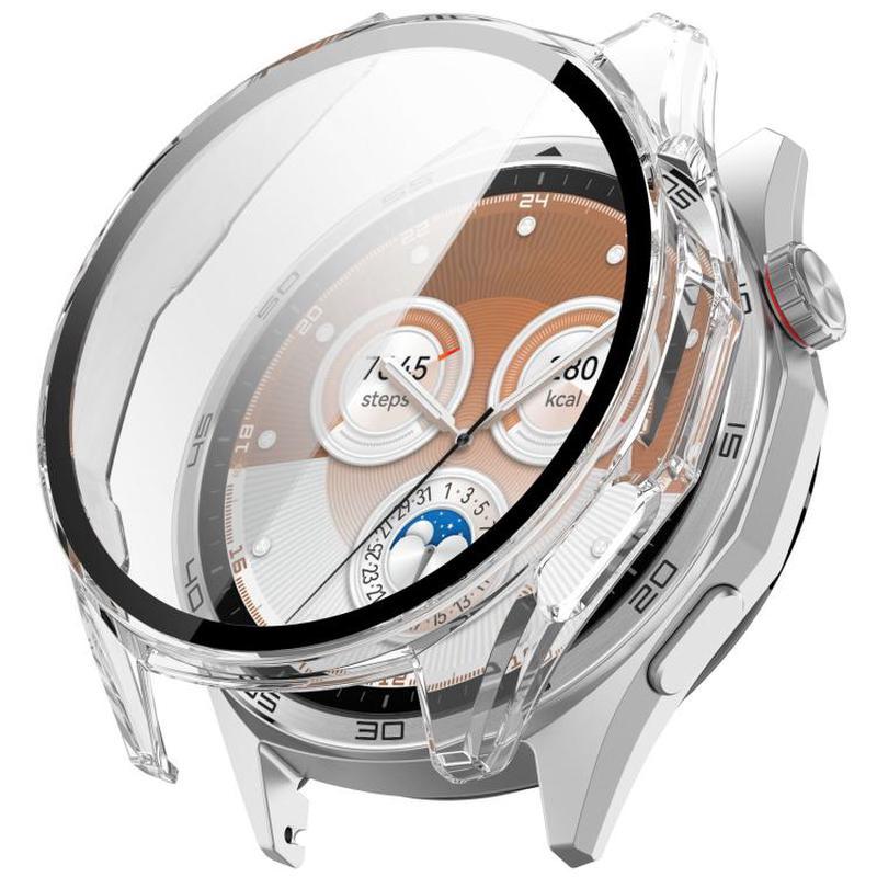 For Huawei Watch GT 6 46mm Tempered Film Integrated PC Watch Protective Cover(Transparent)