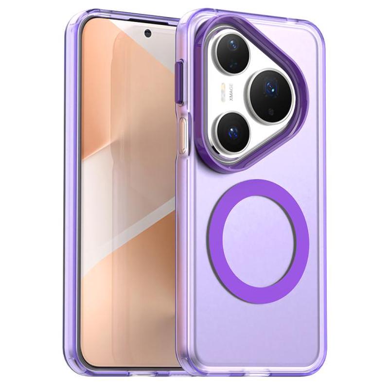 For Huawei Pura 80 Pro Candy Magsafe PC Hybrid TPU Phone Case(Purple)