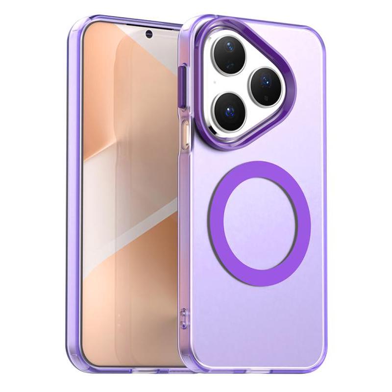 For Huawei Pura 80 Candy Magsafe PC Hybrid TPU Phone Case(Purple)