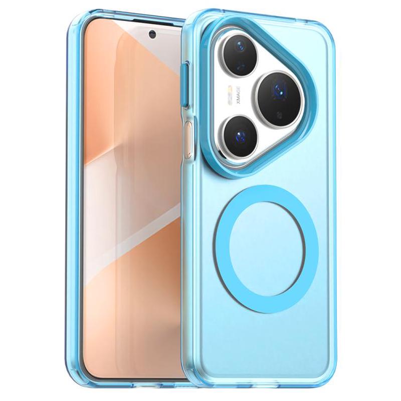 For Huawei Pura 80 Pro Candy Magsafe PC Hybrid TPU Phone Case(Blue)