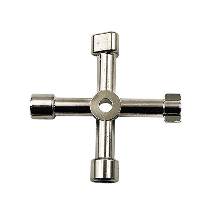 Elevator Water Meter Valve Cross Key Inner Triangle Wrench, Style: B Silver