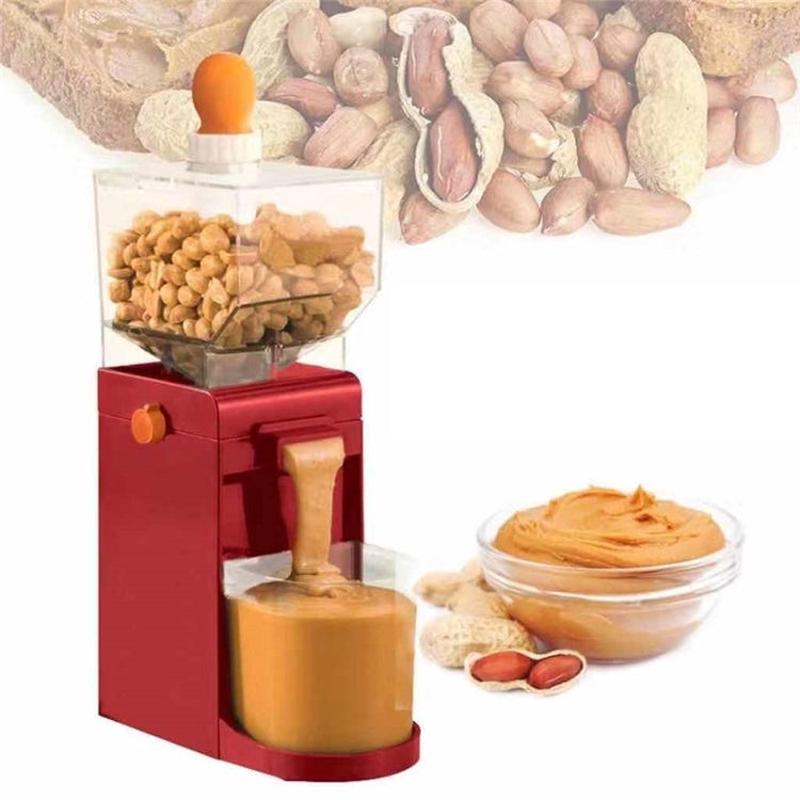 Household Electric Peanut Butter Machine Small Cooking Grinder(UK Plug)
