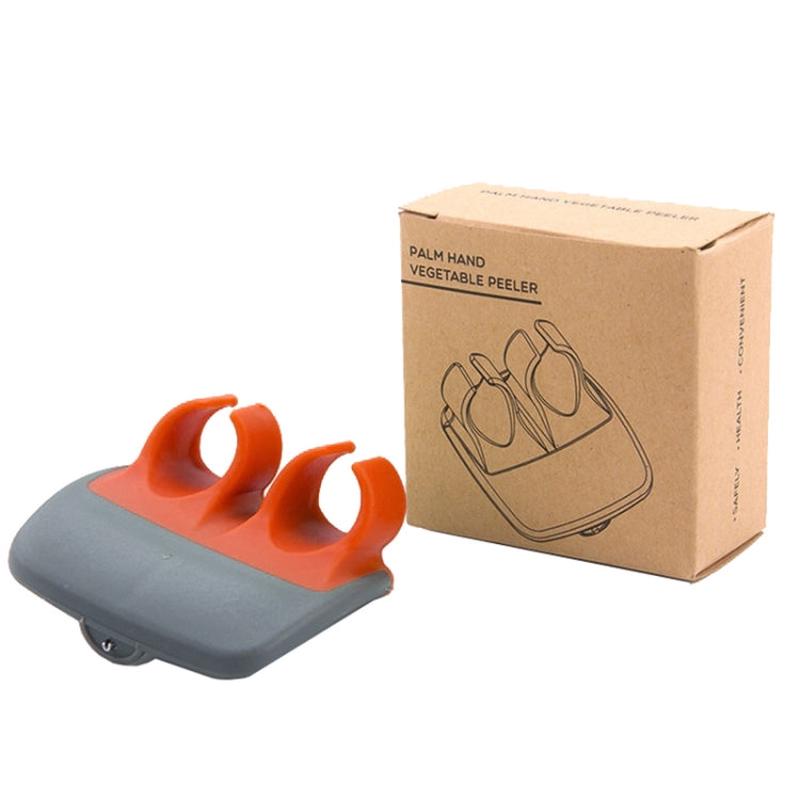 Palm Hand Peeler For Potato, Fruit, Kitchen Vegetable Peeler(Orange)
