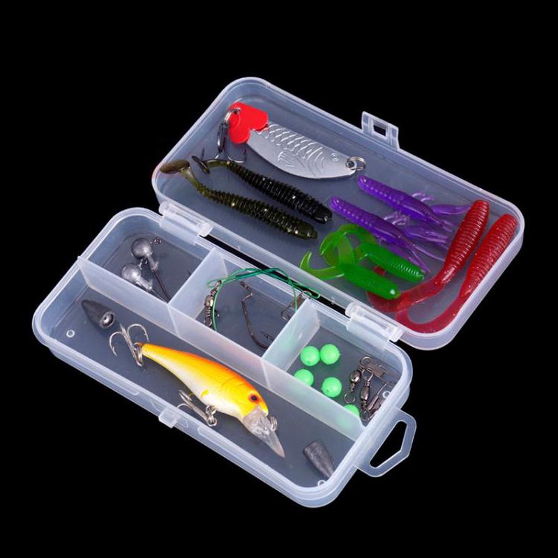 25-in-1 Outdoor Fishing Gear Bionic Bait Luya Sequin Bait Set
