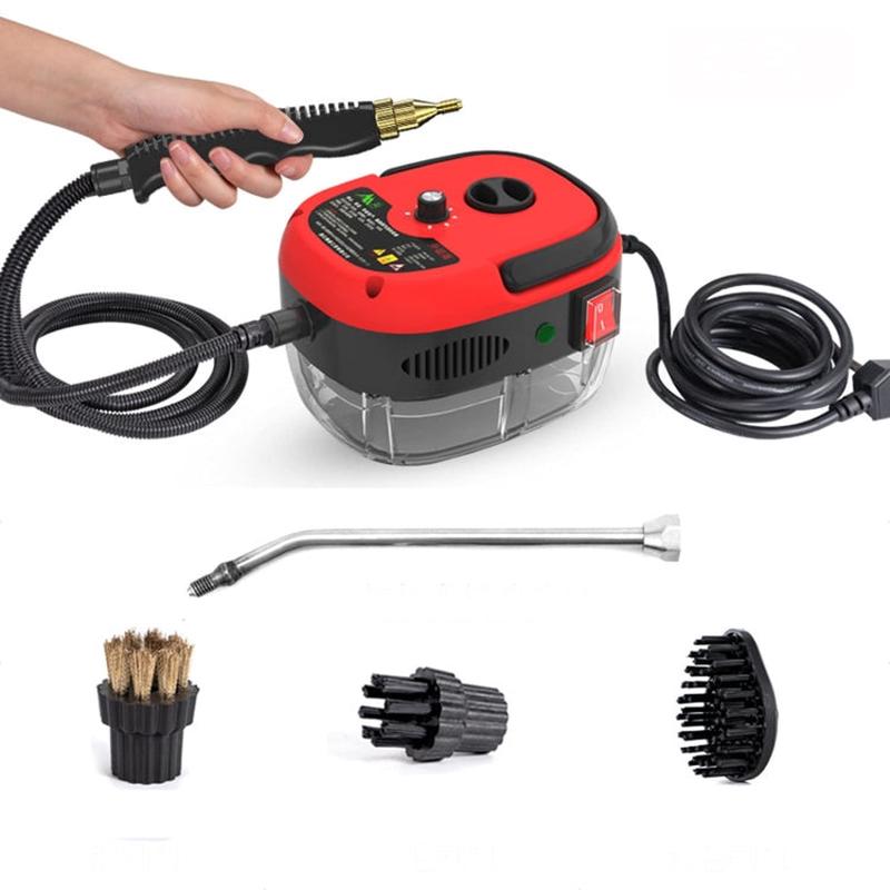 2500W High Temperature And High Pressure Steam Cleaning Machine for Kitchen Bathroom Furniture, Color: Red 220V EU Plug