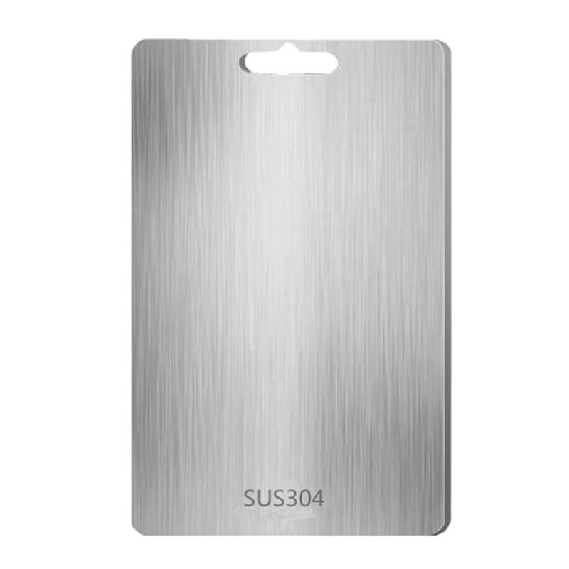 304 46x30cm Stainless Steel Anti-Bacterial Anti-Mold Board Home Kitchen Thickened Chopping Board