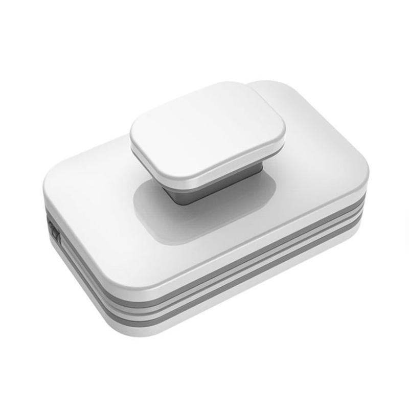 Adjustable Magnetic Glass Wiper Double-Sided Magnetic Window Wiper High-Level Insulating Glass Cleaner, Specification: Rectangle 8-15mm