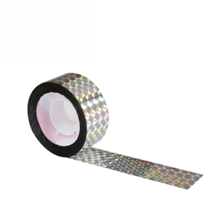 4.8 x 50m Double-sided Reflective Bird Repeller Ribbon Bird Chaser Garden Tool(Laser Frid)