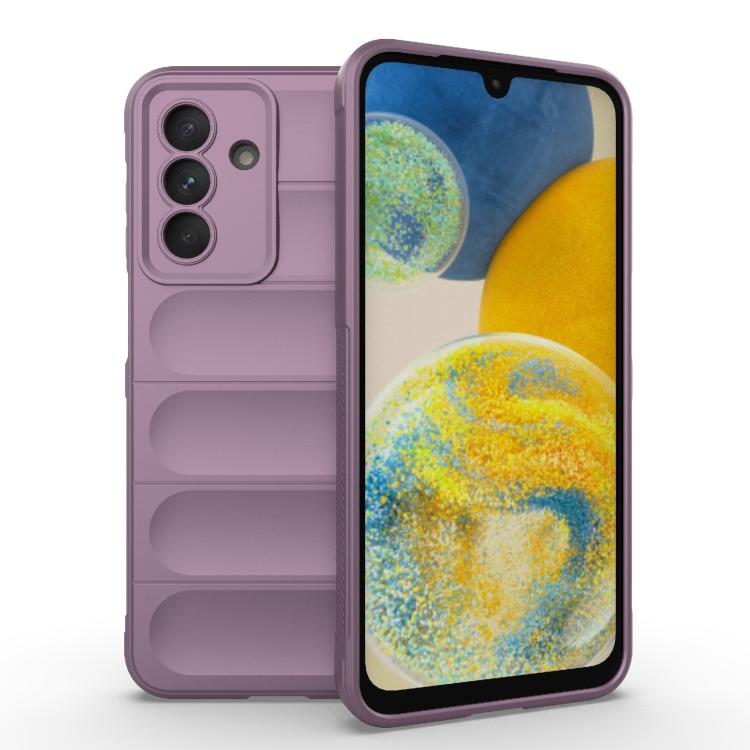 For Samsung Galaxy A26 5G Magic Shield TPU + Flannel Phone Case(Purple)