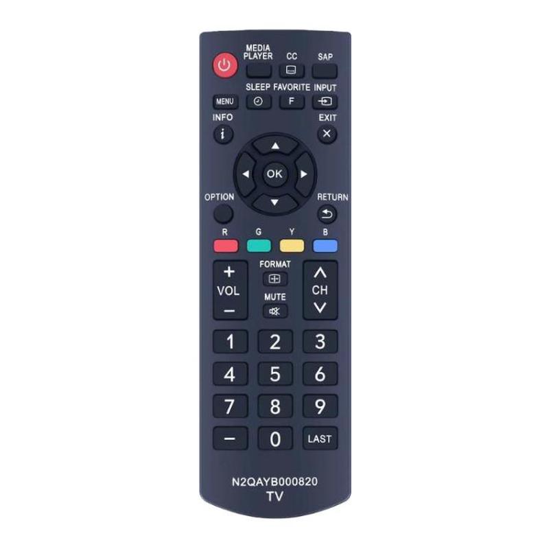 For Panasonic N2QAYB000820 Television Remote Control