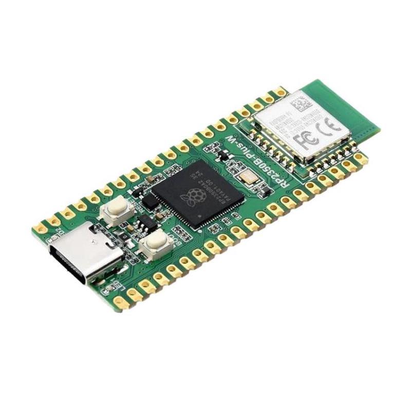 WAVESHARE RP2350B-Plus-W Development Board Raspberry Pi RP2350B Dual-Core Microcontroller Supports Wi-Fi & Bluetooth(32048)