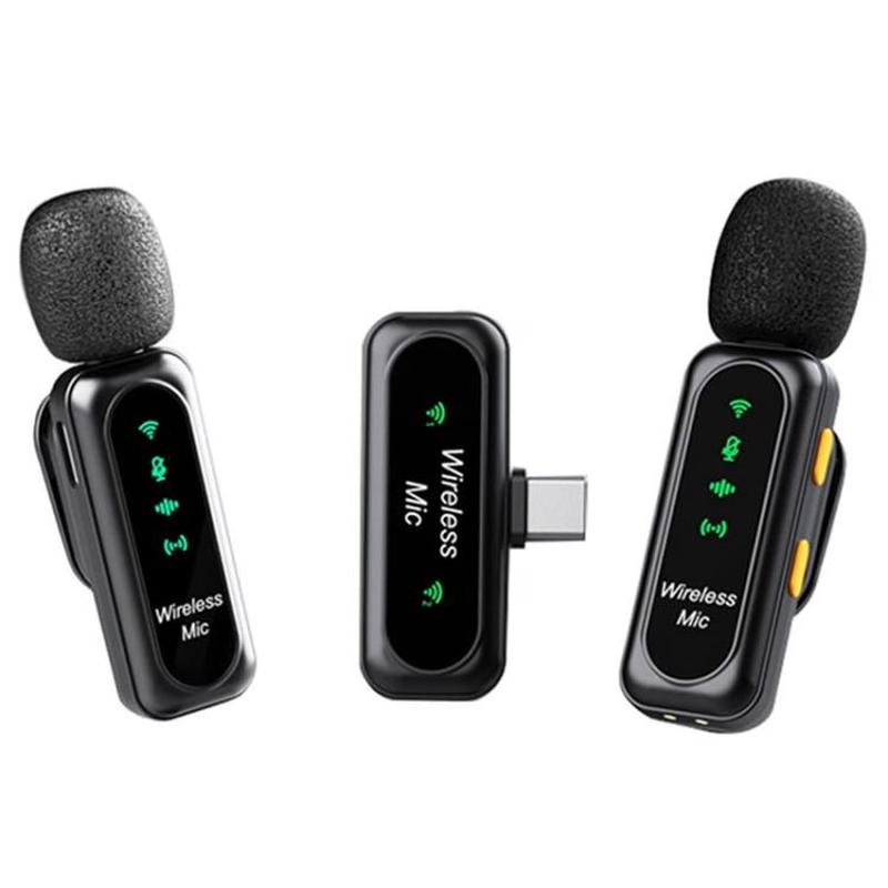 K7 2 in 1 Lavalier Wireless Microphone with Charging Dock, Model:Type-C Plug