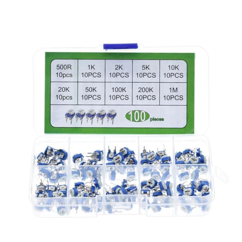 100pcs /Set Adjustable Resistor Box Kit(RM065)