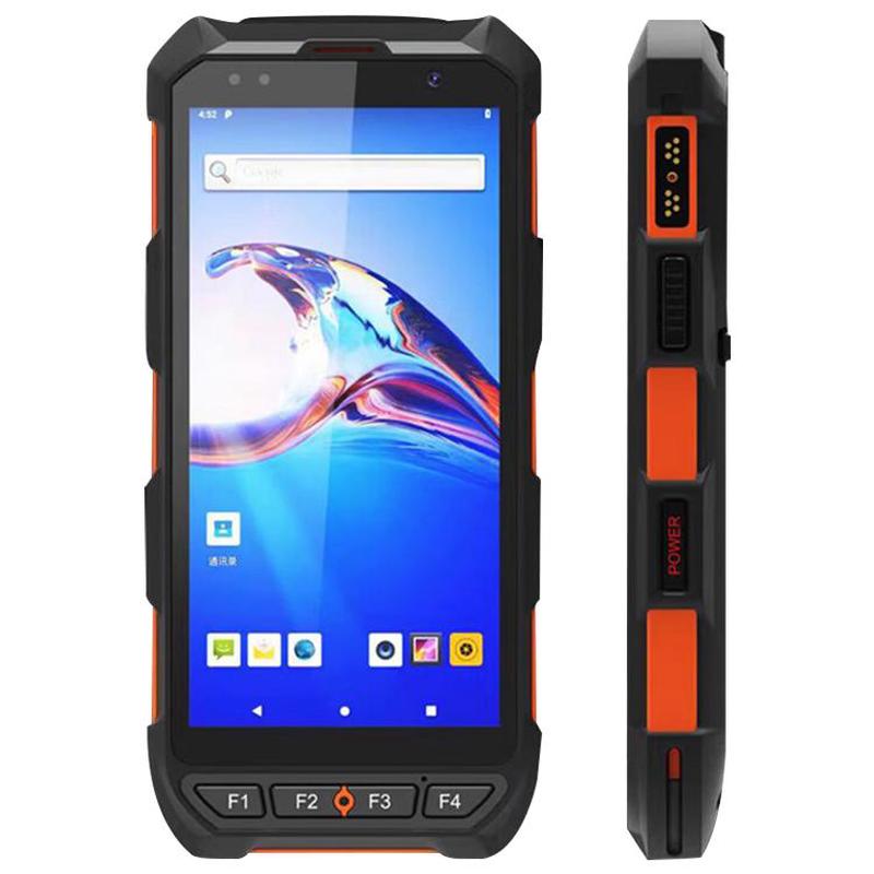 5.5 inch Android 10 IP65 Handheld Industrial Data Terminal Barcode Scanner, Style: ID Recognition