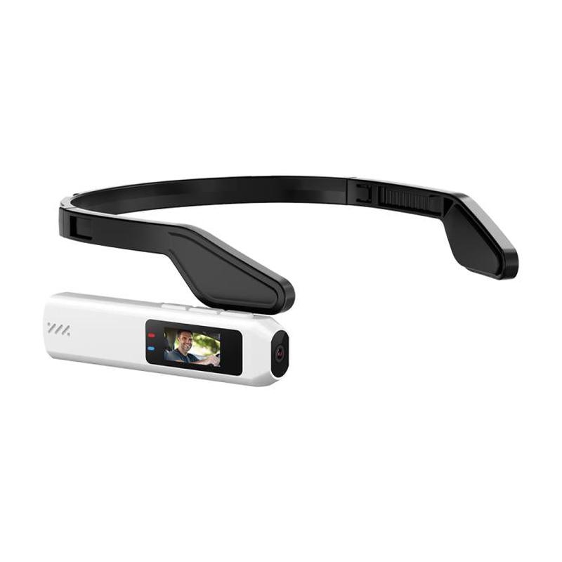 S111 2.7K 110-degree Wide Head-Mounted Sports Camera(White)
