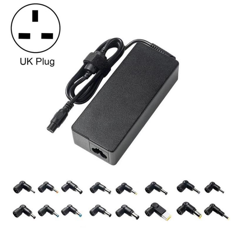 90W 19.5V 4.62A Universal Multi-Functional Laptop Power Adapter With 16 Connectors UK Plug