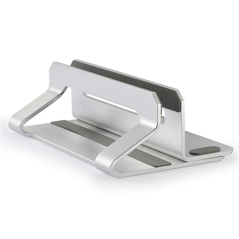 D051 Aluminum Alloy Space Saving Desktop Organizer Vertical Laptop Stand For Up to 17.3 inch