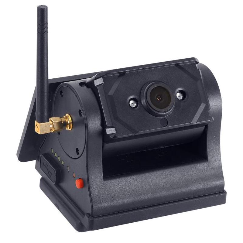 Wireless WIFI Magnetic Solar-powered Car Recorder Reversing HD Camera(F25)