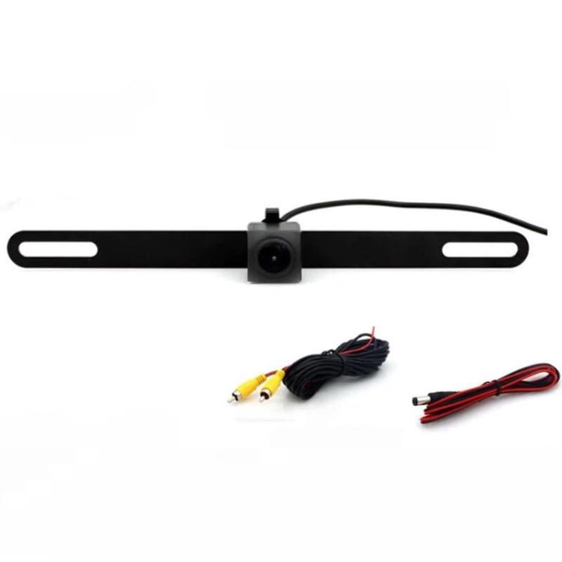 US Standard Reversing Camera With License Plate Holder, Style: LP5 CCD Fisheye High Beam With Ruler LED Head