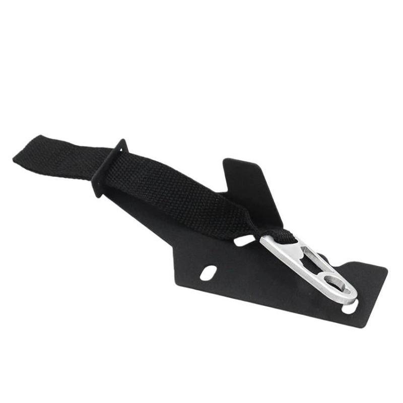 For Ford F-250 / F-350 2017-2019 Car Rear Seat Release Belt With Buckle(Silver)