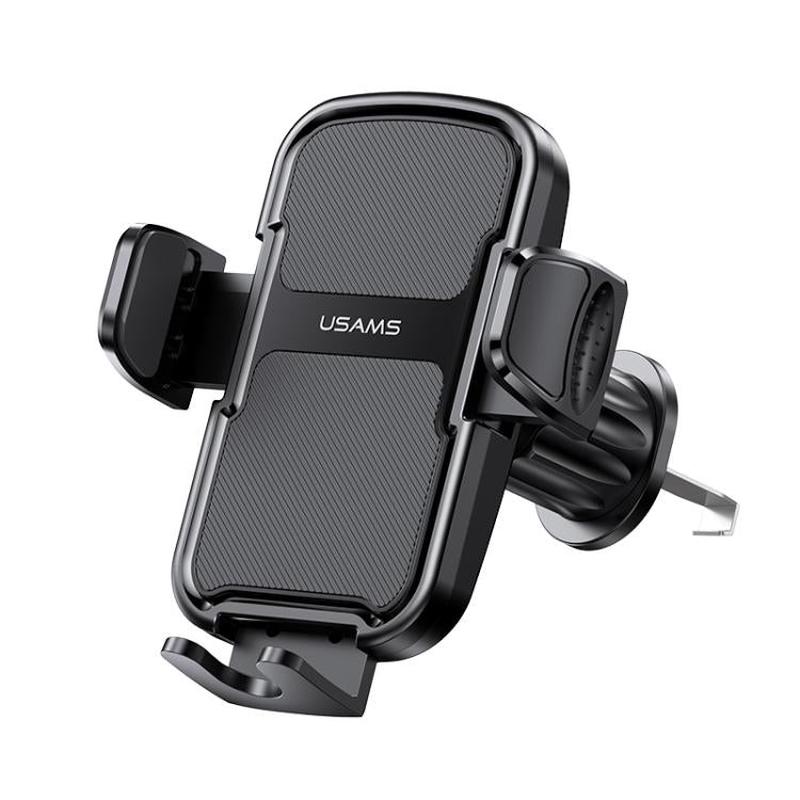 USAMS ZJ085 Car Air Vent Phone Holder(Black)